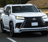 Аэродинамический обвес на Лексус (Lexus) LX600 от японского тюнинг ателье MZ Speed