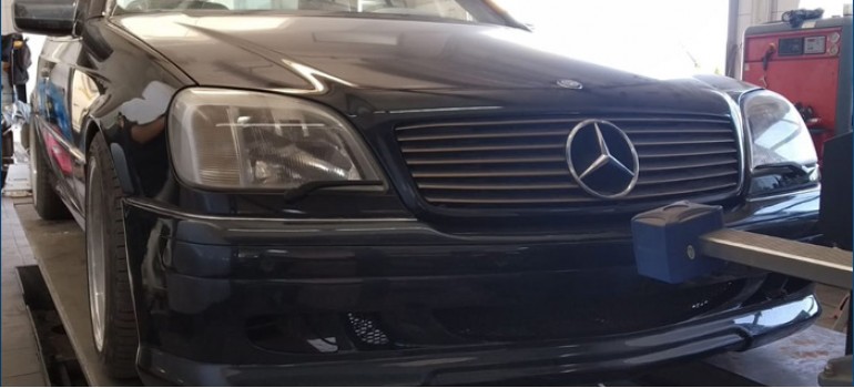 Аэродинамический обвес ВАЛЬД (WALD) для Мерседеса (Mercedes Benz) CL W140 Coupe
