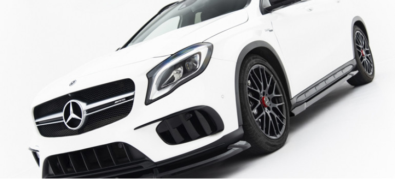 Аэродинамический обвес на Мерседес (Mercedes) GLA AMG 45 X156 2017-2020 г.в.