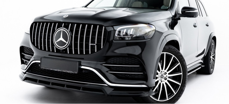 Аэродинамический обвес FT V.2 на Мерседес (Mercedes) GLS X167 в АМГ Пакете (AMG-Line)