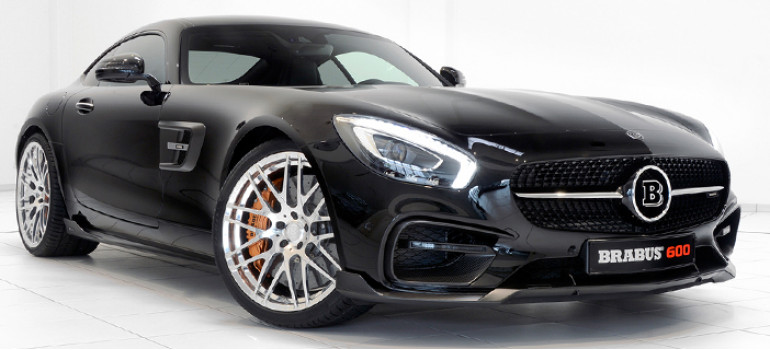 Аэродинамический обвес Брабус (Brabus) на Мерседес (Mercedes) AMG GT C190