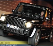 Аэродинамический обвес (тюнинг) Brabus G V12 на Mercedes G