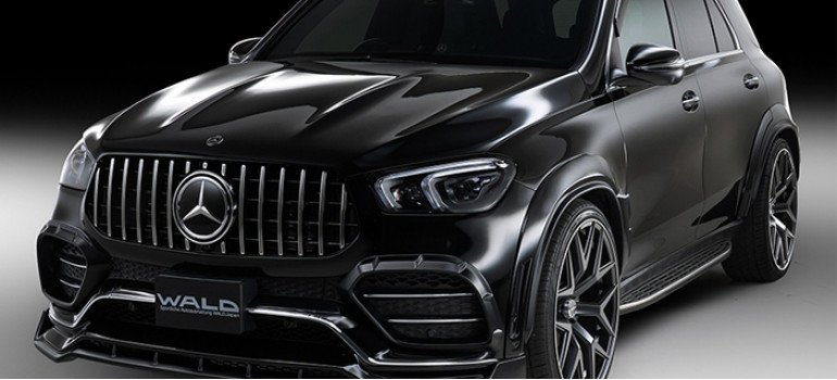 Аэродинамический обвес WALD Black Bison для Мерседеса (Mercedes) W167 GLE SUV 2019-2023 г.в.