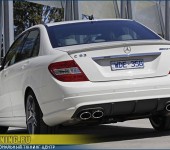 Спойлер AMG на багажник Mercedes W204