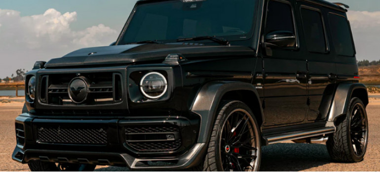 Аэродинамический обвес Ворштейнер (Vorsteiner) на Мерседес (Mercedes) G63 W463a/W464