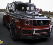 Аэродинамический обвес Вайдбоди (WideBody) на Мерседес (Mercedes) G63 W463a