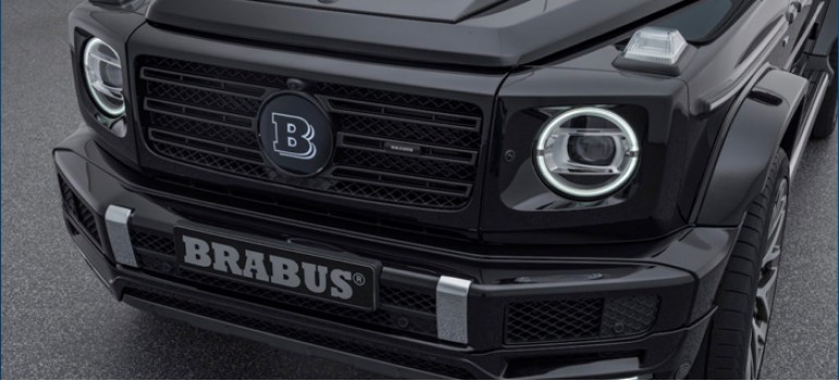 Аэродинамический обвес Брабус (Brabus) на новый Гелендваген (Mercedes G) W464