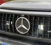 Светодиодные линзы в решетку радиатора на Мерседес (Mercedes) G