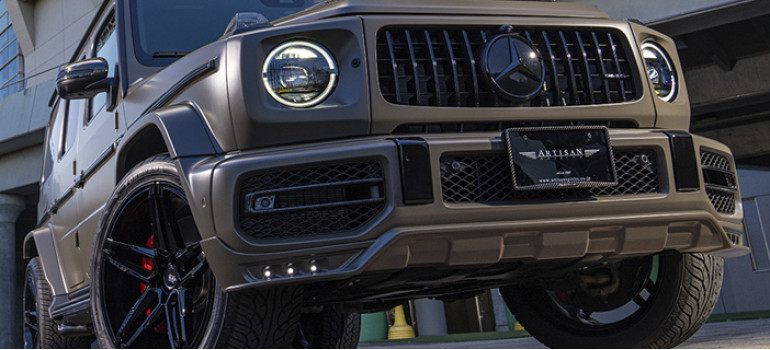 Внешний тюнинг (обвес) на Мерседес (Mercedes) G63 W463a от японского тюнинг ателье Artisan Spirits