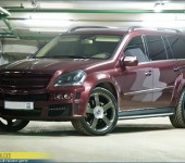 Аэродинамический обвес Widestar на Mercedes GL X164