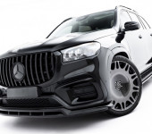 Аэродинамический обвес на Мерседес (Mercedes Benz) GLS X167 рестайлинг 2023 модельного года