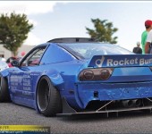 Спойлер в стиле Rocket Bunny на Nissan 200SX S13