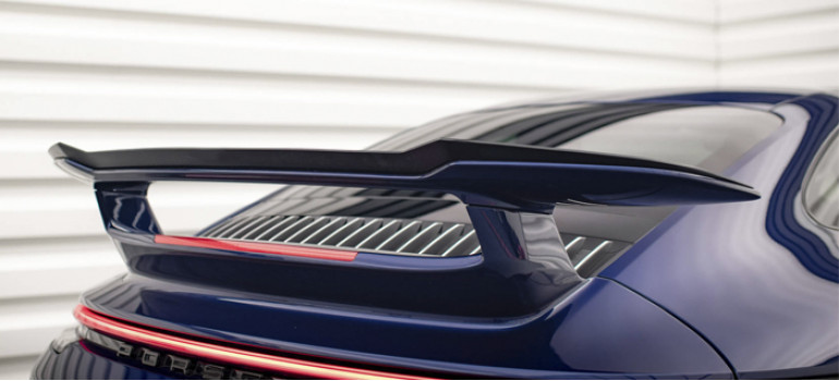Спойлер на крышку багажника Порше (Porsche) 911 Carrera/Carrera S Aero 992