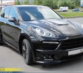 Профессиональная установка и покраска обвеса Хаманн ( Hamann ) на Порше Кайен ( Porsche Cayenne ) 958