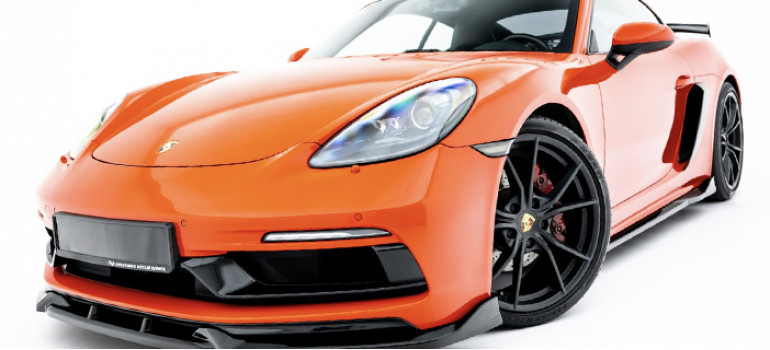 Комплект обвеса на Порше Кайман (Porsche Cayman) GTS 718 (982c)