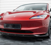 Аэродинамический обвес V.1 на Теслу (Tesla) Model 3 Project Highland MK4 Facelift (рестайлинг) 2023 г.