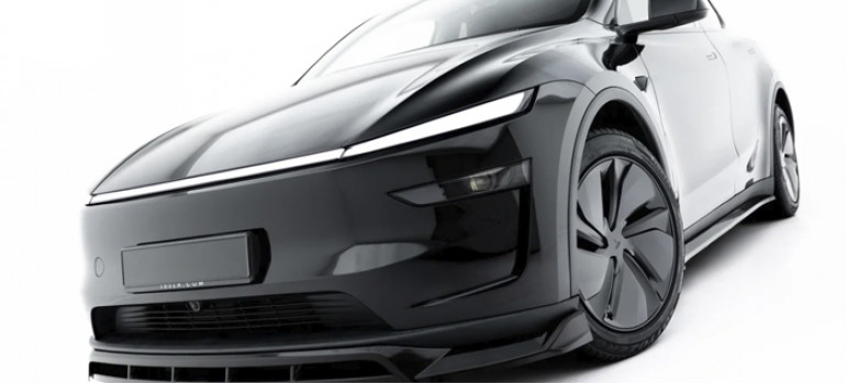 Аэродинамический обвес на Теслу (Tesla) Model Y рестайлинг 2025 года