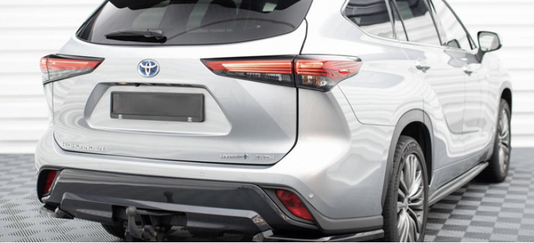 Аэродинамический обвес V.1 на Тойоту Хайлендер (Toyota Highlander) Mk4 2019+