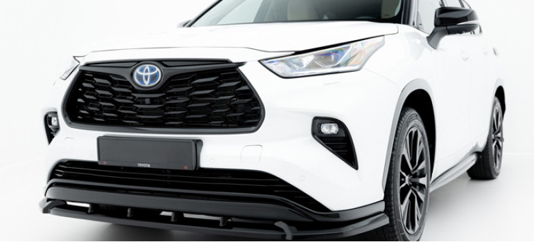 Аэродинамический обвес V.2 на Тойоту Хайлендер (Toyota Highlander) Mk4 2019+ Аэродинамический обвес V.2 на Тойоту Хайлендер (Toyota Highlander) Mk4 2019+