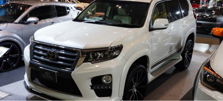 Решетка радиатора Elford на Тойоту (Toyota) Land Cruiser Prado 150 модель 2018+