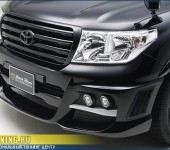 Копия аэродинамического обвеса Black Bison WALD для Toyota Land Cruiser 200