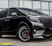 Аэродинамический обвес Альфа (Alpha) на Toyota Alphard