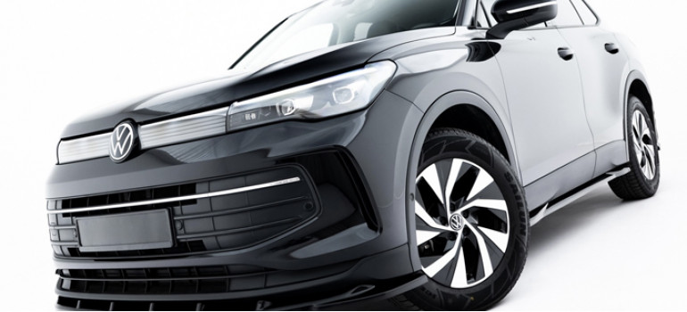 Аэродинамический обвес на Фольксваген Тигуан (Volkswagen Tiguan) MK3 со стандартными бамперами
