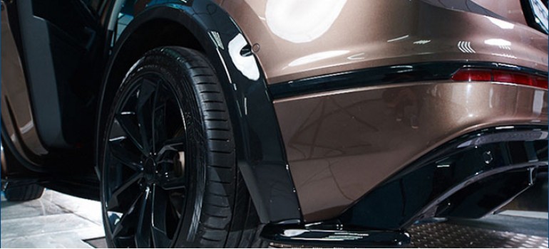 Расширители колесных арок на Фольксваген Тигуан (Volkswagen Tiguan) MK2 R-Line/Sportline
