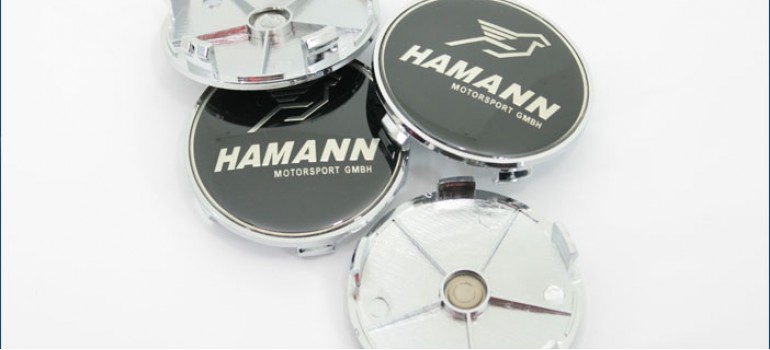 Заглушки Hamann центральных отверстий в колесных дисках для BMW под диаметр 62мм