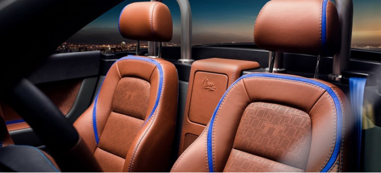 Дизайн пошива салона с цветовыми акцентами