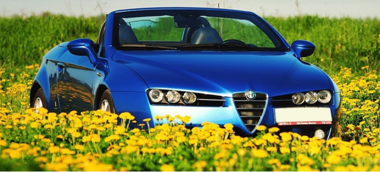 Кабриолетный тент на Альфа Ромео (Alfa Romeo) Spider 939