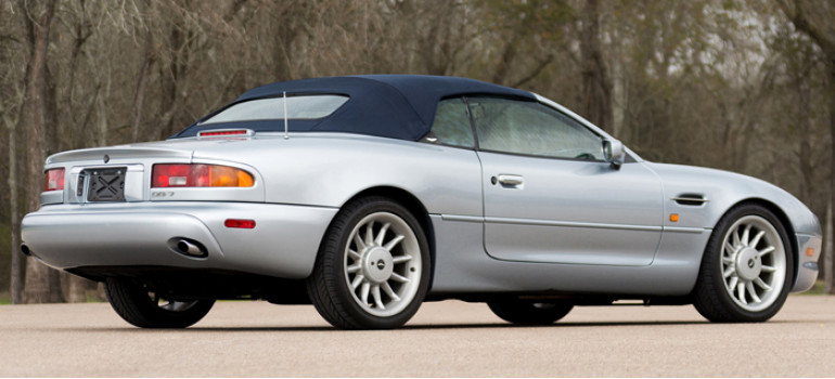 Кабриолетный тент на Астон Мартин (Aston Martin) DB7 Volante 1995-2003