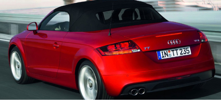 Кабриолетный тент на Ауди (Audi) TT 8J Cabrio 2006-2014