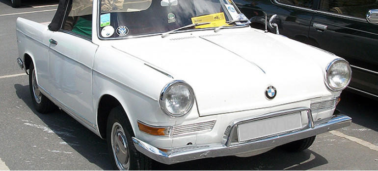 Кабриолетный тент из оригинальной ткани на БМВ (BMW) 700 1961-1967 годов выпуска