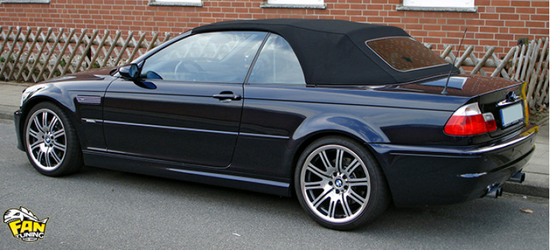 Кабриолетный тент и потолок на БМВ (BMW) E46 Cabrio 2000-2007 годов выпуска