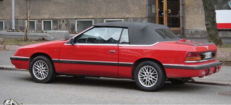 Кабриолетный тент на Крайслер (Chrysler) Le Baron 1981-1995 годов выпуска
