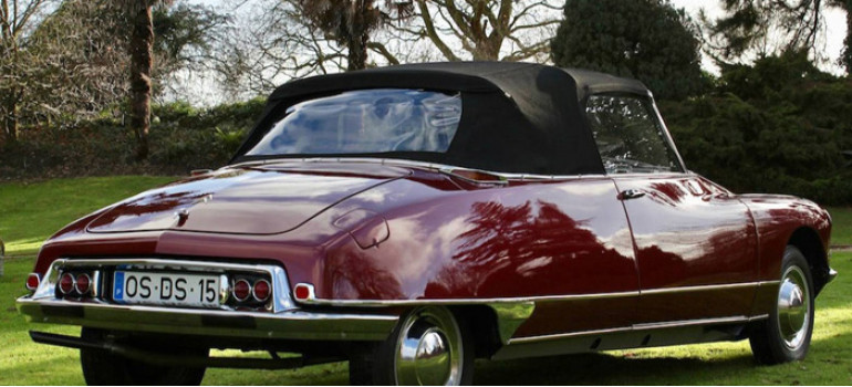 Мягкий верх (тент) на Ситроен (Citroen) DS Cabrio 1958-1972 годов выпуска