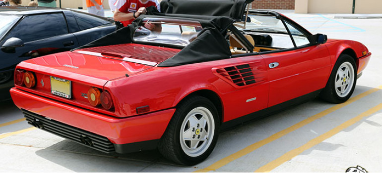 Мягкий верх (тент) на Феррари (Ferrari) 348-355, Mondial 1993-2000 годов выпуска