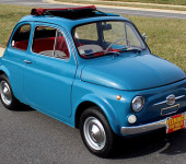 Мягкий верх (тент) на Фиат (Fiat) 500-600, 126, Panda 1957-1975/1972-1980 годов выпуска