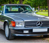 Кабриолетный тент на Мерседес (Mercedes) 280-560 SL R107 (W107) 1971-1989 годов выпуска