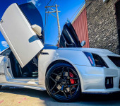 Ламбодвери (lambodoors) на Кадиллак (Cadillac) CTS Coupe 2008 - 2014 г. в. 