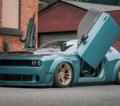 Ламбо двери LSD (Lambo Style Doors) для Додж Челенджер (Dodge Challenger) 2009-2023