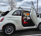 Ламбо двери LSD (Lambo Style Doors) для Фиат (Fiat) 500 2012-2019 г.в.