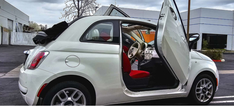 Ламбо двери LSD (Lambo Style Doors) для Фиат (Fiat) 500 2012-2019 г.в. Ламбо двери LSD (Lambo Style Doors) для Фиат (Fiat) 500 2012-2019 г.в.
