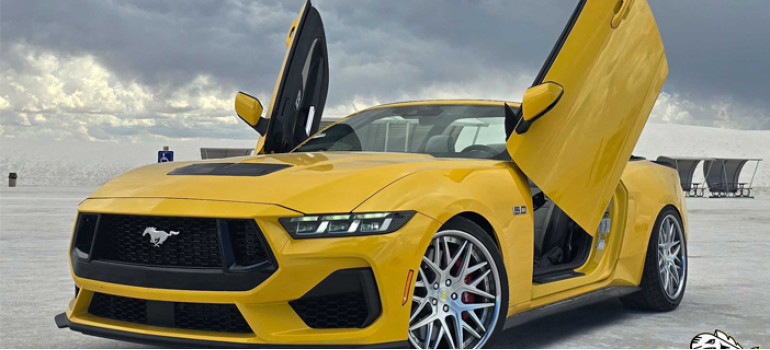 Ламбо двери LSD (Lambo Style Doors) для Форд Мустанг (Ford Mustang) 2024+