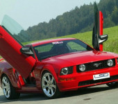 Ламбо двери LSD (Lambo Style Doors) для Форд Мустанг (Ford Mustang) 2004 - 2014 г.в.