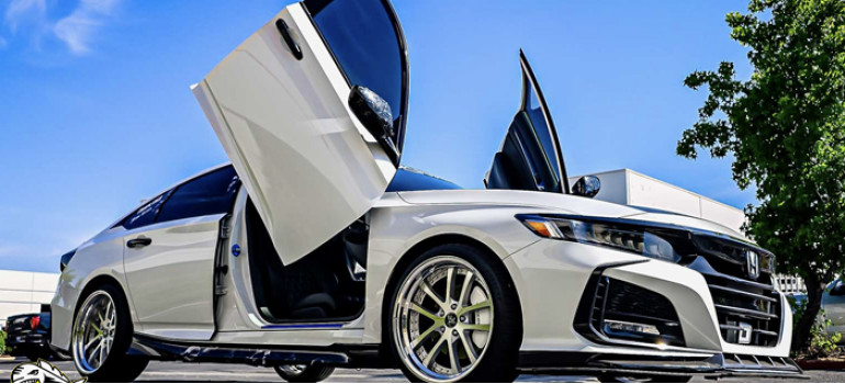 Ламбо двери LSD (Lambo Style Doors) для Хонды Аккорд (Honda Accord) 2018-2022 г.в.