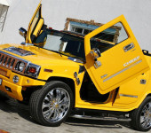 Ламбо двери LSD (Lambo Style Doors) для Хаммер (Hummer) H2