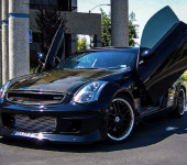 Ламбо-двери на Инфинити (Infiniti) G35 Coupe 2003-2007 г.в.
