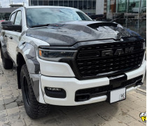 Изготовление карбонового капота в стиле TRX на RAM 1500